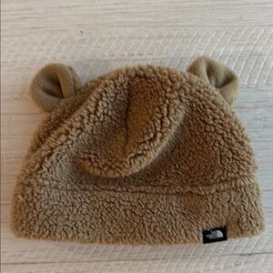 The North Face baby bear beanie, 0-6 months